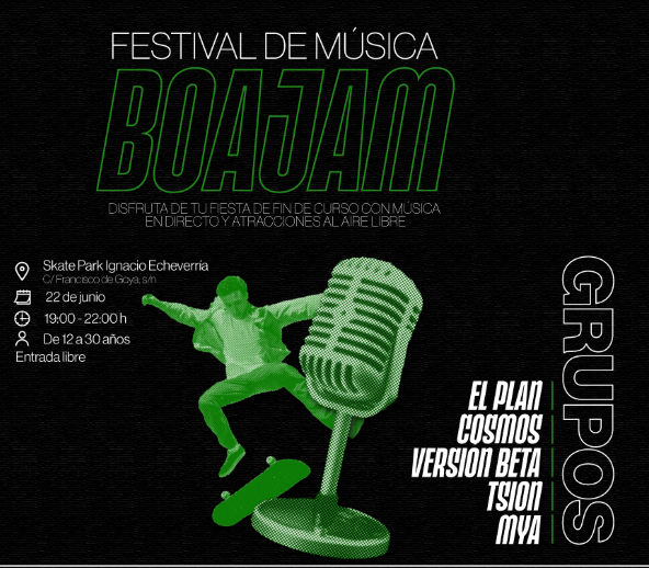 Festival en el skatepark de boadilla